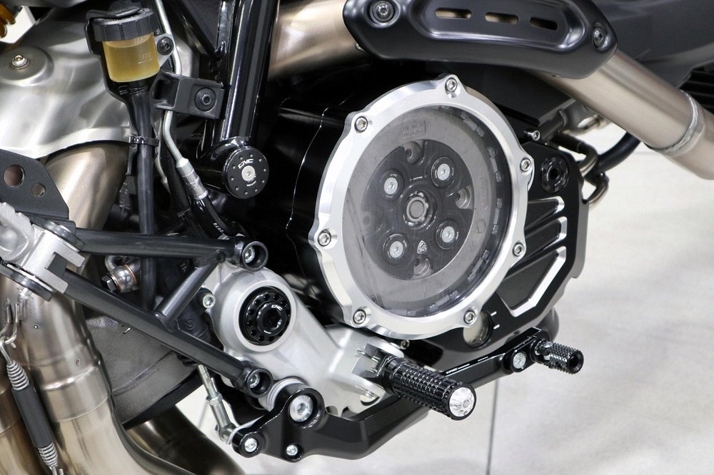 Levier Long CNC Rouge Pour Ducati Moto Guzzi STELVIO 2008-2014 - Neuf Dans Son Emballage