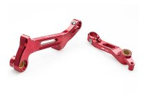 CNC Racing Kit comandi pilota, PRO, rosso - MV Agusta Rivale