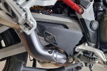 CNC Racing Heel-guard kit, black - Ducati Multistrada V4