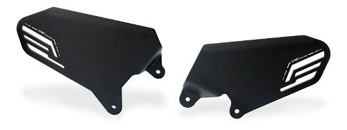 CNC Racing Heel-guard kit, black - Ducati Multistrada V4