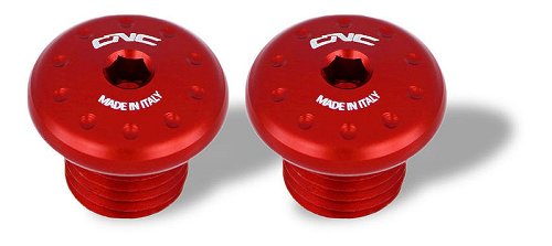 CNC Racing Gewindekappen für hintere Fussrasten, M8, 2 Stk.,