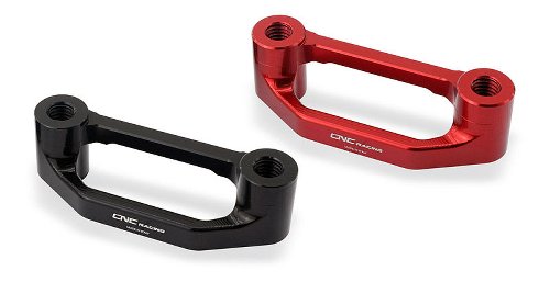 CNC Racing Abdeckplatten für hintere Fussrasten, 2 Stk., rot