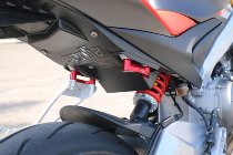CNC Racing Abdeckplatten für hintere Fussrasten, 2 Stk., rot