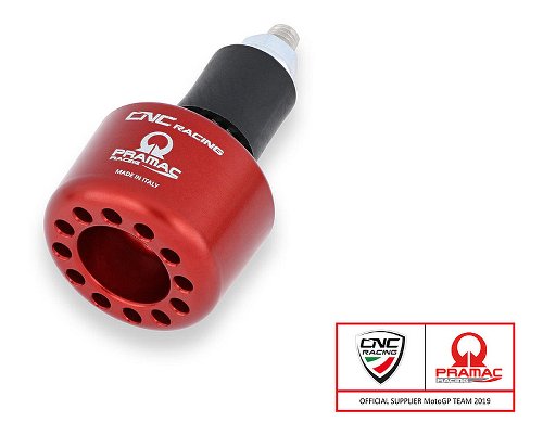 CNC Racing Contrappeso singolo, 1 pz., rosso, PRAMAC -