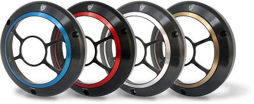 CNC Racing Headlight cover, Bicolor, black-red - MV Agusta
