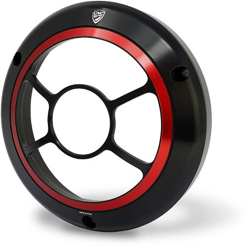 CNC Racing Headlight cover, Bicolor, black-red - MV Agusta