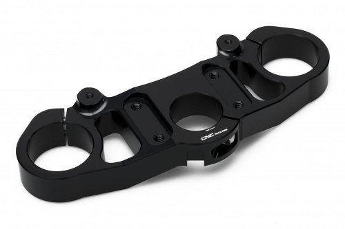 CNC Racing Triple clamps, top yoke, Ø50 mm, black - Ducati