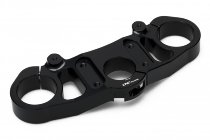 CNC Racing obere Gabelbrücke, Ø50 mm, schwarz - Ducati