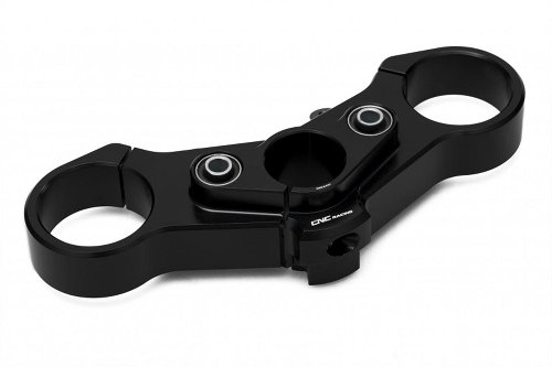 CNC Racing Triple clamps, Top Yoke, Ø 57 mm, black - Ducati