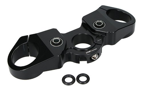 CNC Racing Piastre di sterzo superiore, Ø50mm, nero - Ducati