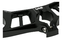 CNC Racing Piastre di sterzo, Ø53mm, nero - Ducati Panigale