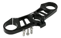 CNC Racing Triple clamps Top yoke, Ø53mm, black - Ducati