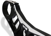 CNC Racing Triple clamps Top yoke, Ø53mm, black/silver -