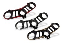 CNC Racing Triple clamps Top yoke, Ø53mm, black/silver -