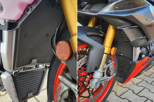 CNC Racing Radiator guard Aprilia RSV V4 1000 2012-2015 (pcs