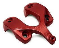 CNC Racing Ducati Upper Riser für Lenkunsdämpf.Satz , rot,