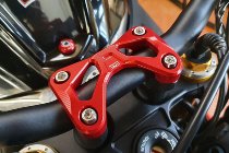 CNC Racing Obere Lenkerklemme, schwarz - Aprilia Tuono