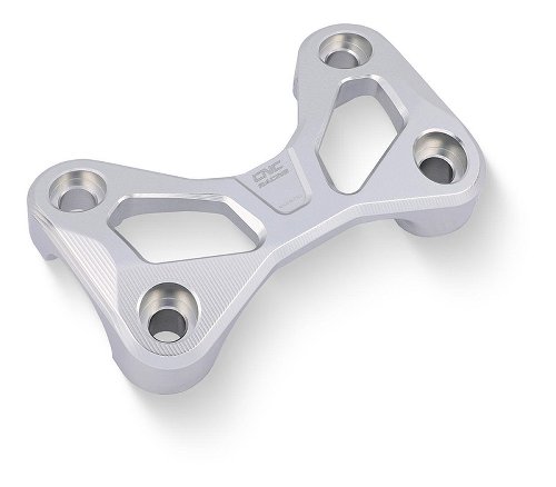 CNC Racing Riser superiore, argento - Aprilia Tuono