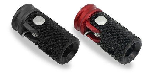 CNC Racing Folding peg rear brake lever, M6, SPORT, black -