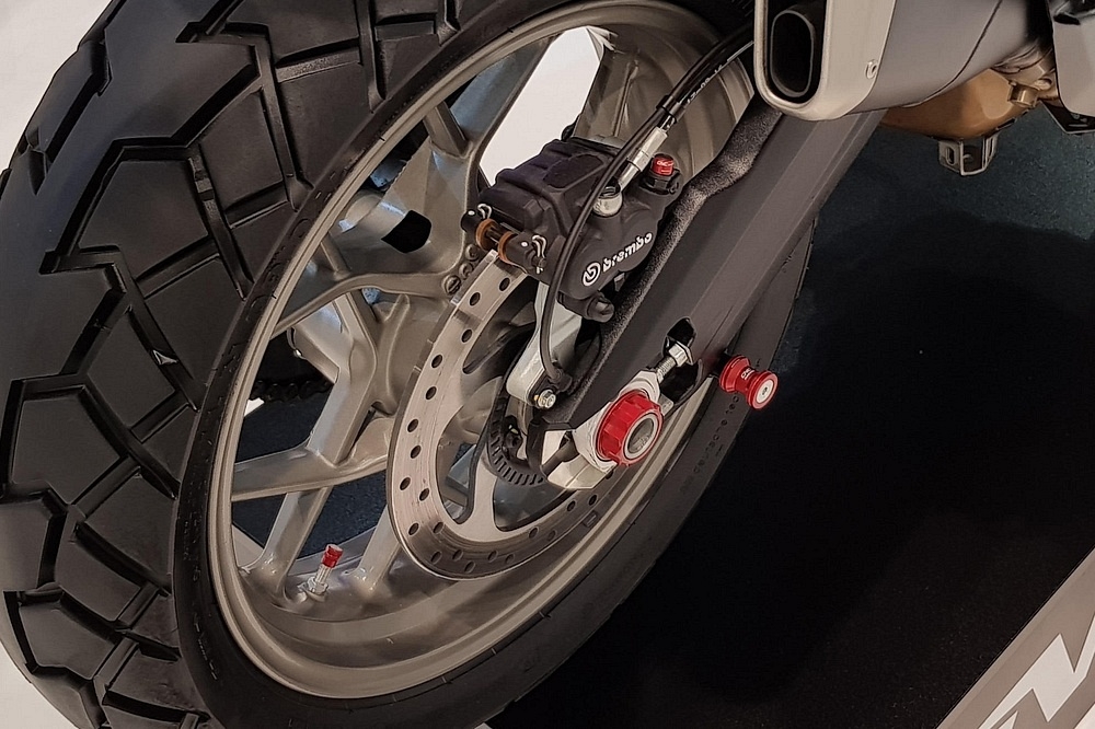 CNC Racing Eingriffsrollen für Montageständer, M8, schwarz  