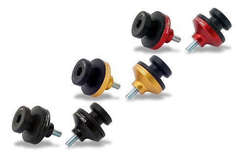 CNC Racing Eingriffsrollen für Montageständer, M8, gold -