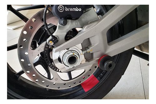 CNC Racing Eingriffsrollen für Montageständer, M8, gold -
