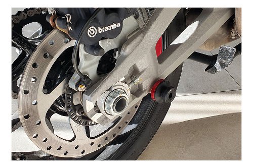 CNC Racing Eingriffsrollen für Montageständer, M8, gold -