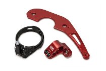 CNC Racing Supporto Ammortizzatore di Sterzo, rosso - Ducati