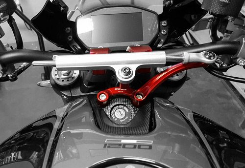 CNC Racing Steering damper kit, gold - Ducati Monster 1200 R