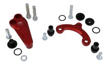 CNC Racing Supporto Ammortizzatore di Sterzo, rosso - Ducati