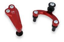 CNC Racing Supporto Ammortizzatore di Sterzo, rosso - Ducati