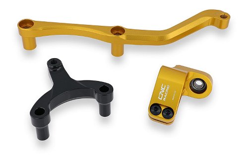 CNC Racing Supporto Ammortizzatore di Sterzo, oro - MV