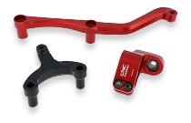 CNC Racing Supporto Ammortizzatore di Sterzo, rosso - MV