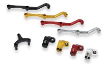 CNC Racing Steering damper kit, for handlebar bracket, red -