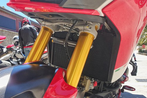 CNC Racing Haltersatz Lenkungsdämpfer, schwarz - Ducati