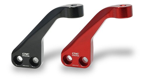 CNC Racing Steering damper bracket, black - Ducati