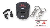 CNC Racing Fluid reservoir front brake,  25 ml, matt carbon,