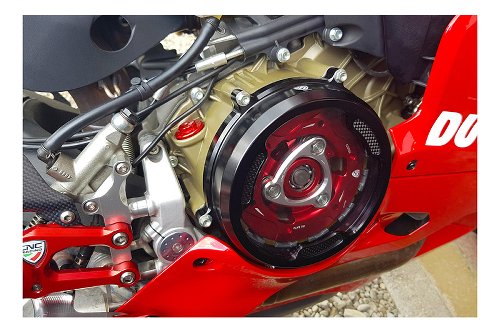 CNC Racing Ring pressure plate oil bath clutch, red - Ducati