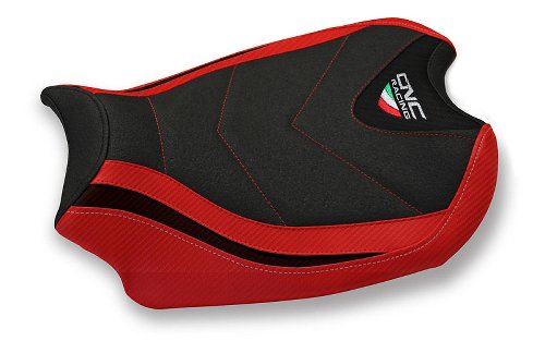 CNC Racing Seat cover, black-red - Ducati Panigale V4