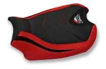 CNC Racing Seat cover, black-red - Ducati Panigale V4