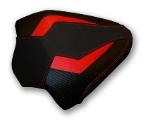 CNC Racing Passenger Seat cover, black-red - Ducati