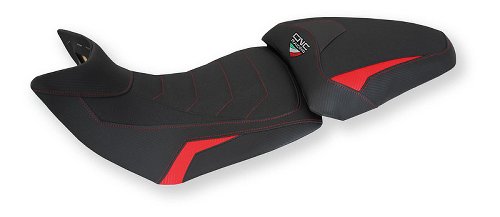 CNC Racing Seat cover, black-red - Ducati Multistrada 1200 /