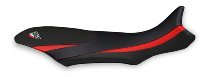 CNC Racing Rivestimento sella, nero-rosso - MV Agusta Rivale