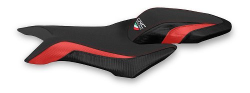 CNC Racing Seat cover, black-red - MV Agusta Brutale