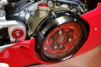 CNC Racing Pressure plate oil bath clutch, red - Ducati