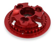 CNC Racing Druckplatte, Ölbadkupplung BICOLOR, rot-silber -