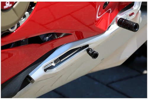 CNC Racing Side stand pin - Ducati Panigale V4 - red