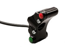 CNC Racing Left handlebar switch, street use, black -