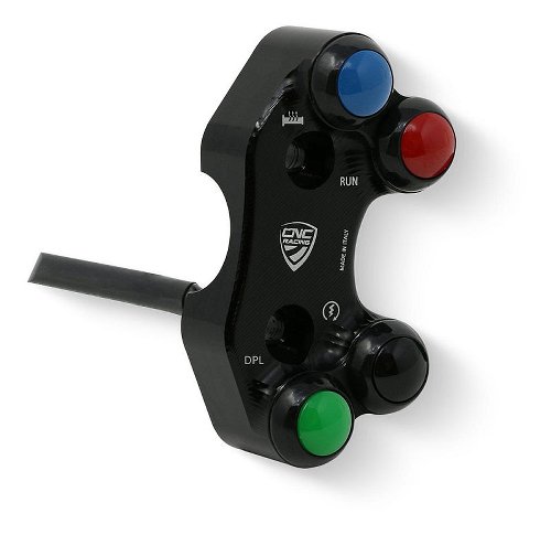 CNC Racing Right handlebar switch, OEM / RCS Brembo, black -
