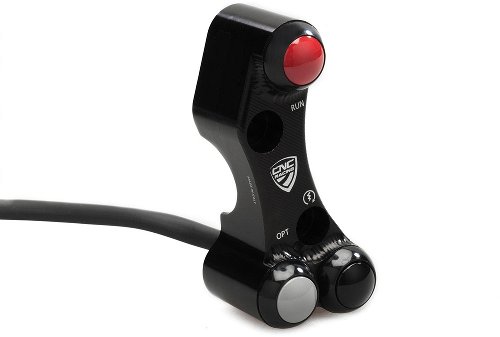 CNC Racing Right handlebar switch, Brembo CNC/forged, black